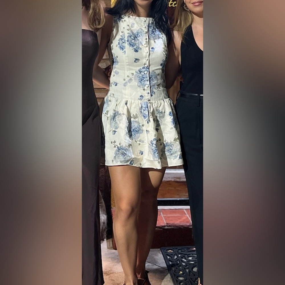 Faithfull the Brand Blair Floral Mini Dress